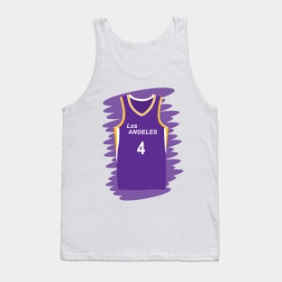 Uniform number 4 of the Los Angeles Sparks Tank Top